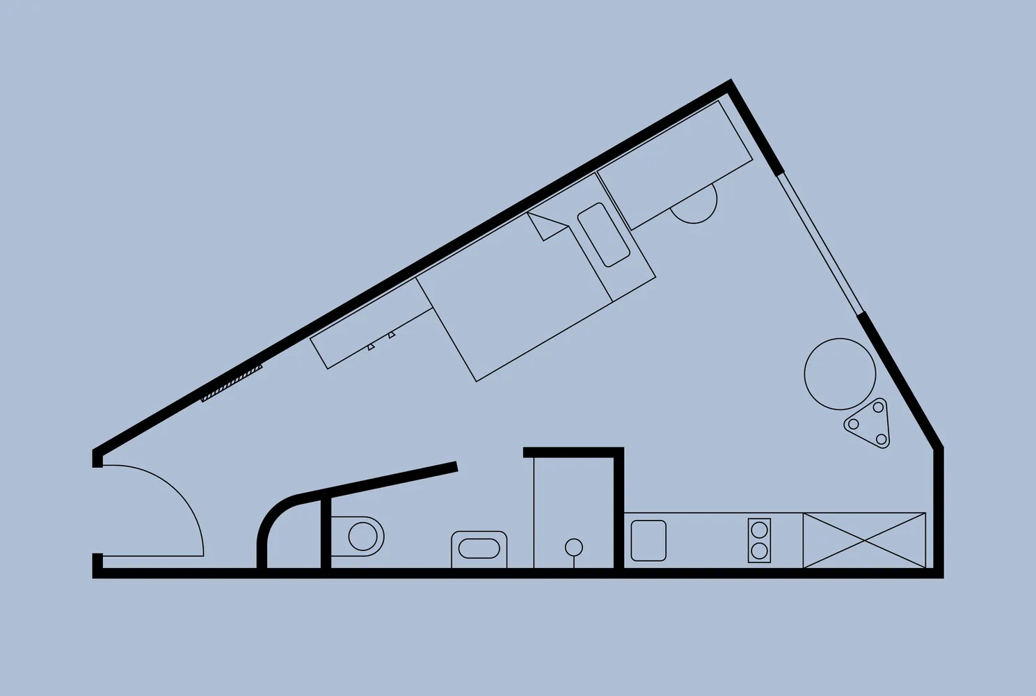1 Zimmer Wohnung mit 23 m² in Darmstadt – Bild 8