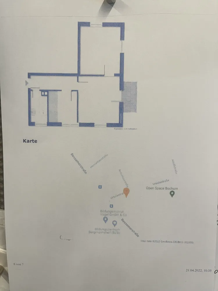 3 Zimmer Wohnung mit 48 m² in Bochum – Bild 8