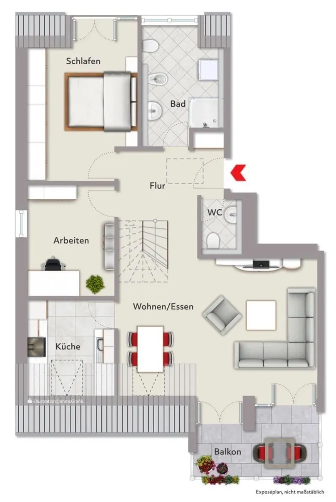 4 Zimmer Wohnung mit 99 m² in Nürnberg – Bild 12