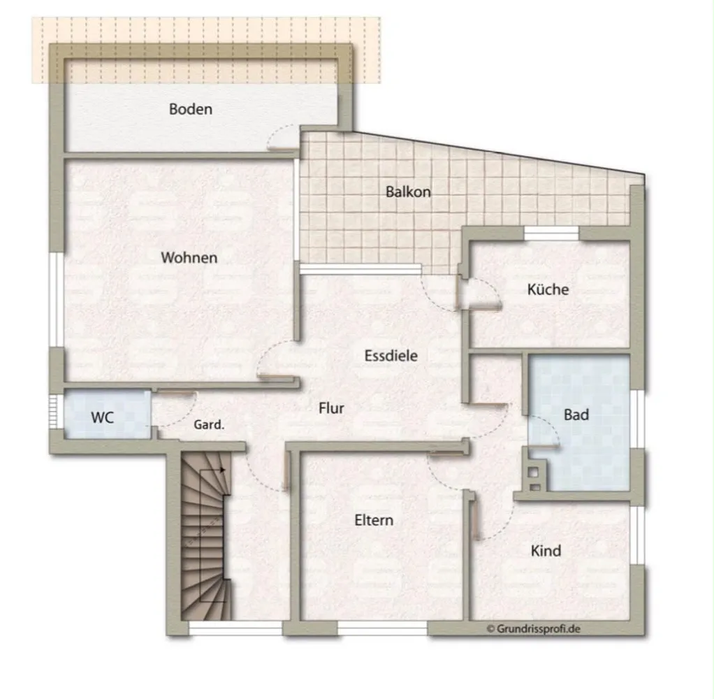 4 Zimmer Wohnung mit 100 m² in Paderborn – Bild 4