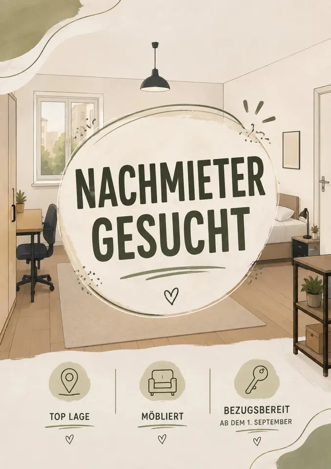 Studio mit 20 m² in Wiesbaden – Bild 8