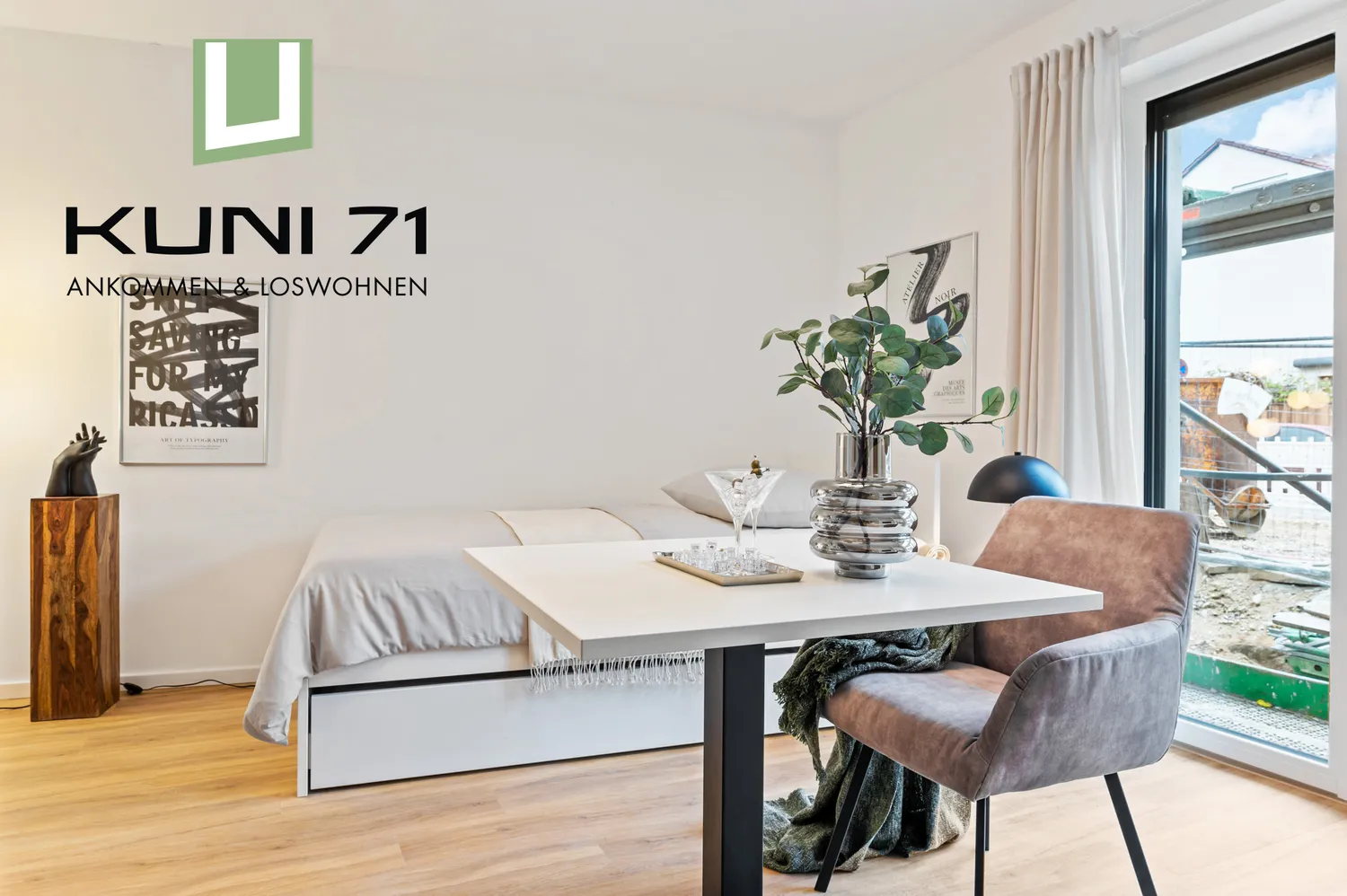 1 Zimmer Wohnung mit 26 m² in Nürnberg – Bild 2