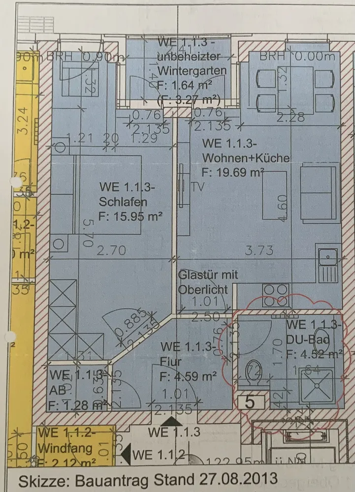 2 Zimmer Wohnung mit 49 m² in Mainz – Bild 1