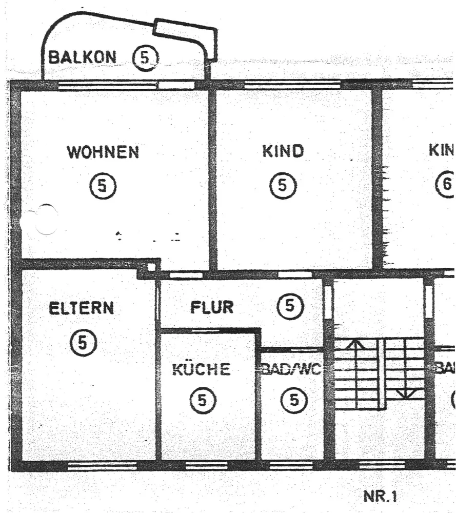 3 Zimmer Wohnung mit 75 m² in Schweinfurt – Bild 2