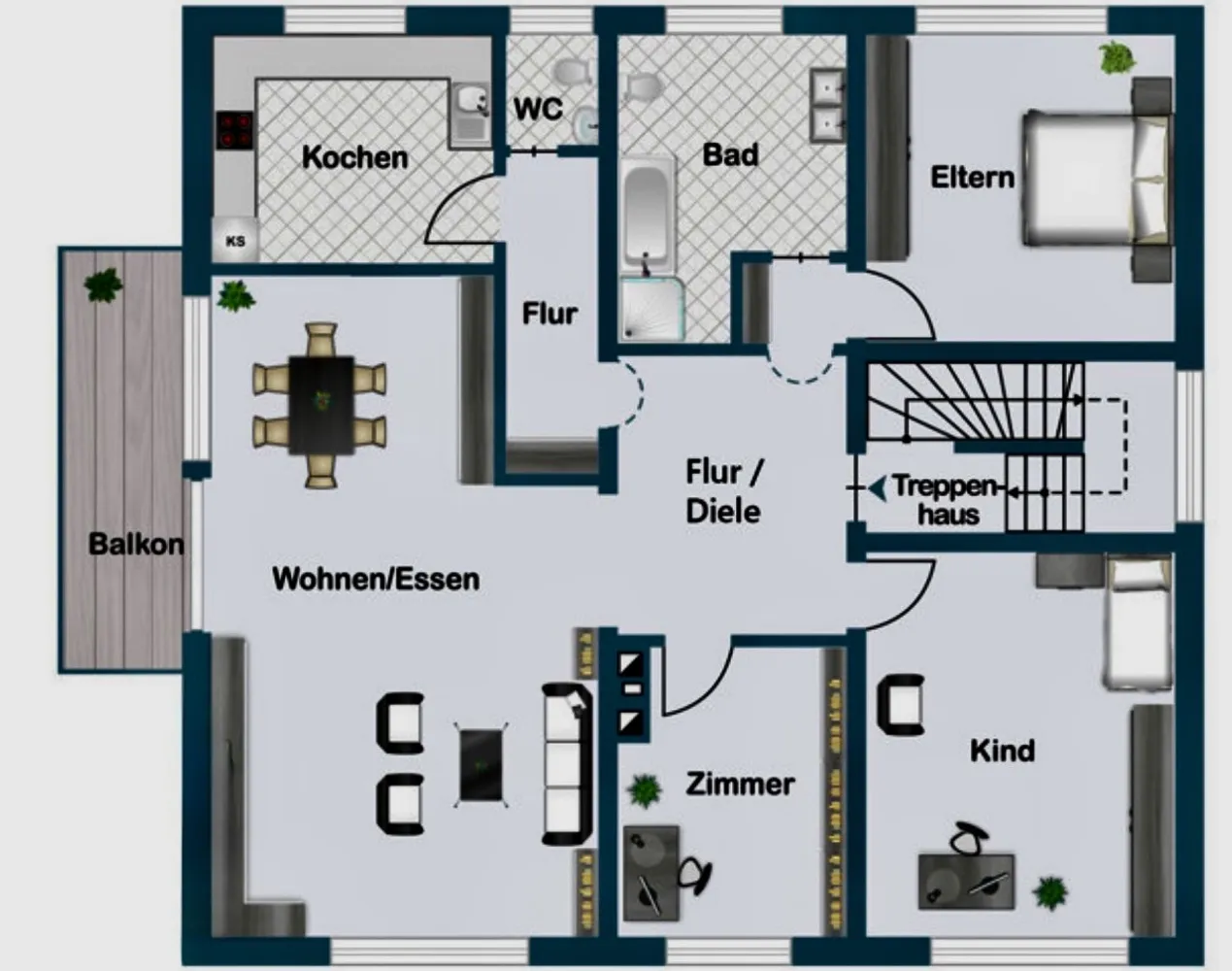 4 Zimmer Wohnung mit 120 m² in Paderborn – Bild 7