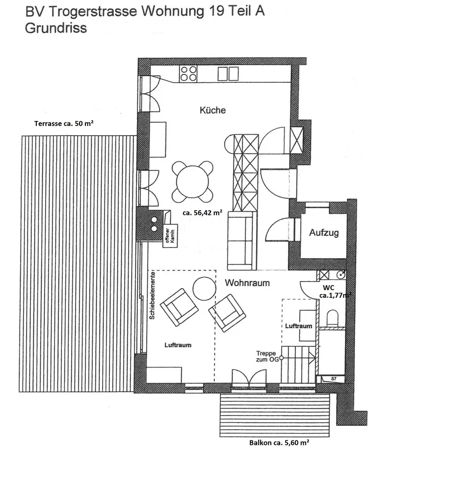 2 room apartment with 134 m² in Munich – Photo 5