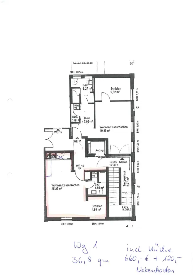2 Zimmer Wohnung mit 45 m² in Wiesbaden – Bild 9