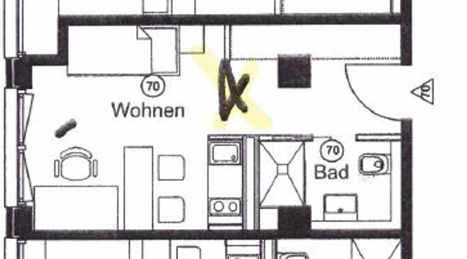 1 Zimmer Wohnung mit 25 m² in München – Bild 9