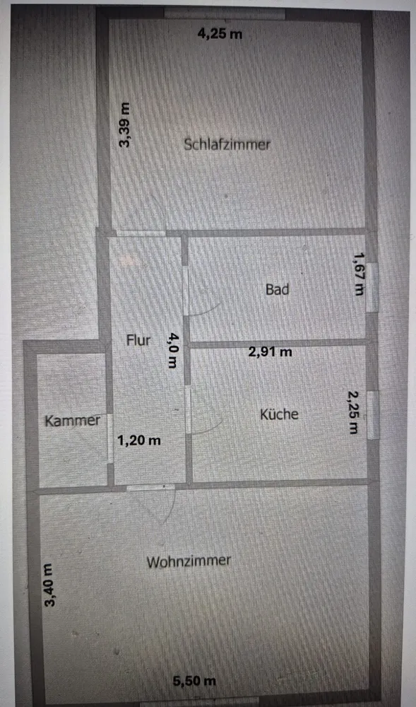 3 Zimmer Wohnung mit 54 m² in Oberhausen – Bild 8