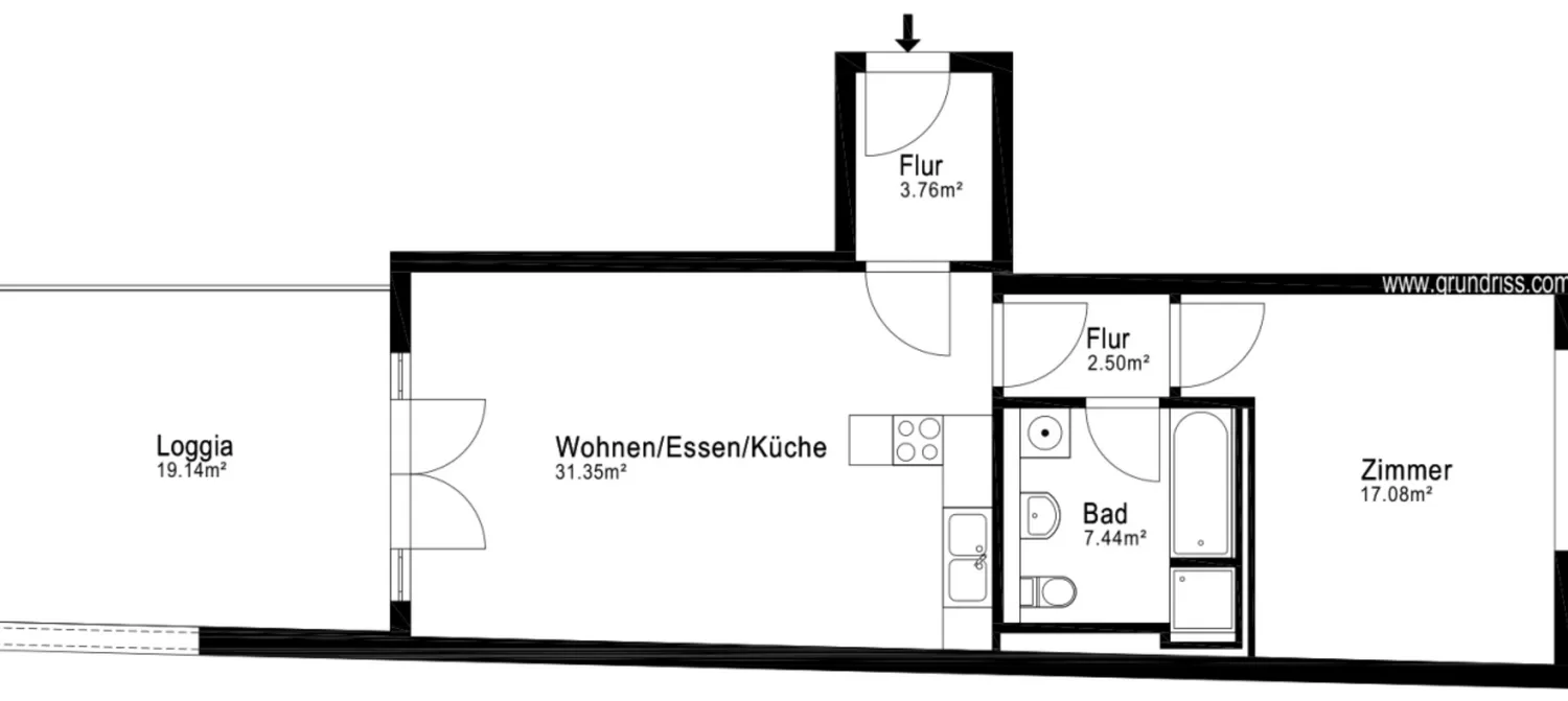 2 room apartment with 81 m² in Berlin – Photo 10
