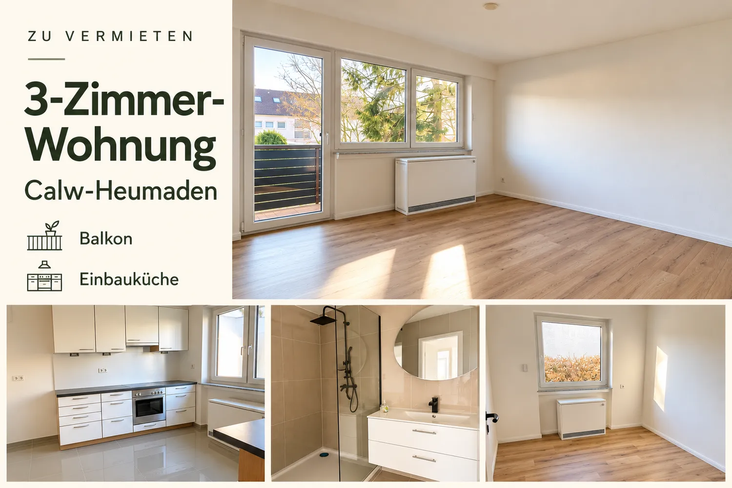 3 Zimmer Wohnung mit 75 m² in Calw – Bild 2