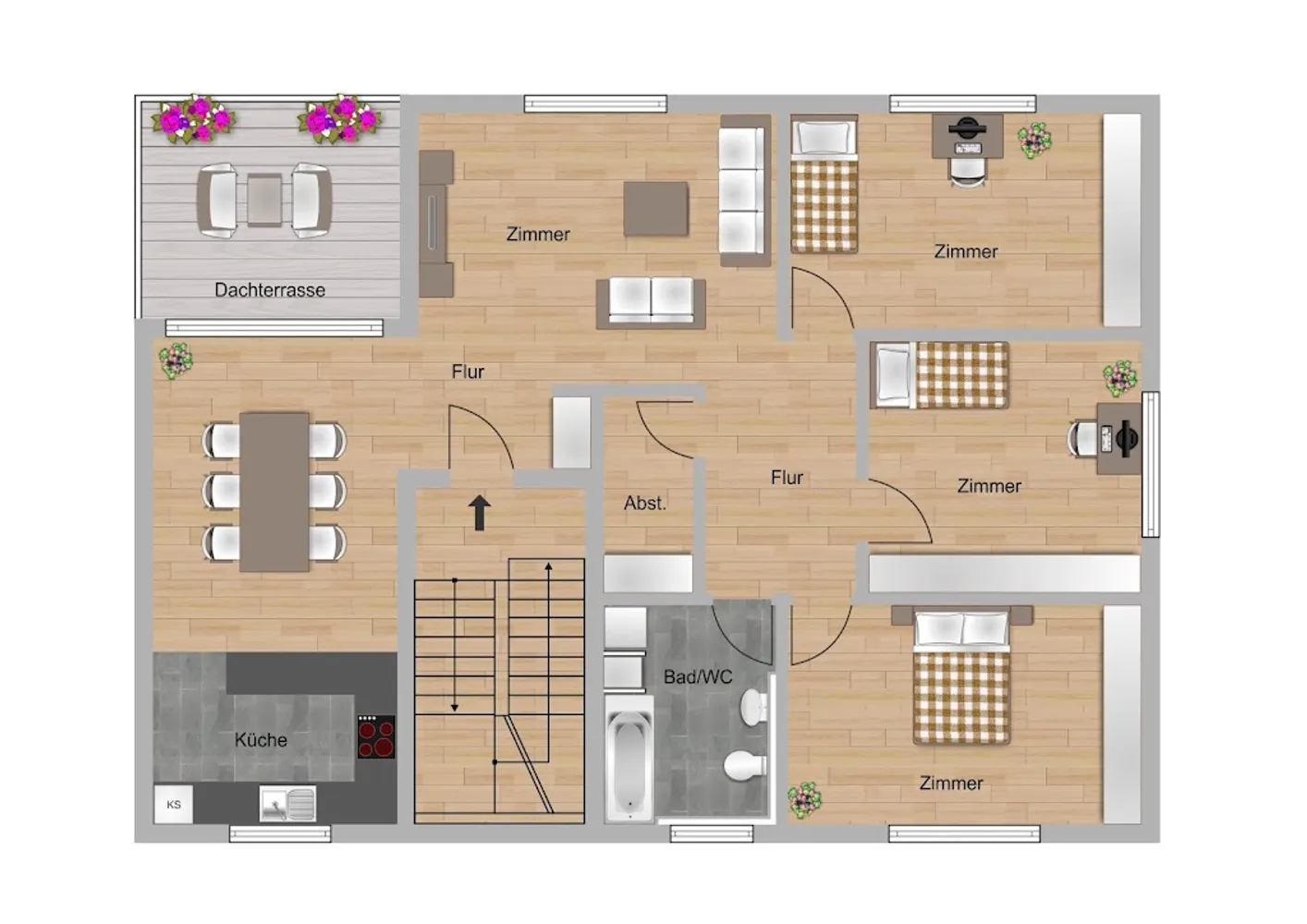 4 Zimmer Wohnung mit 109 m² in Darmstadt – Bild 10