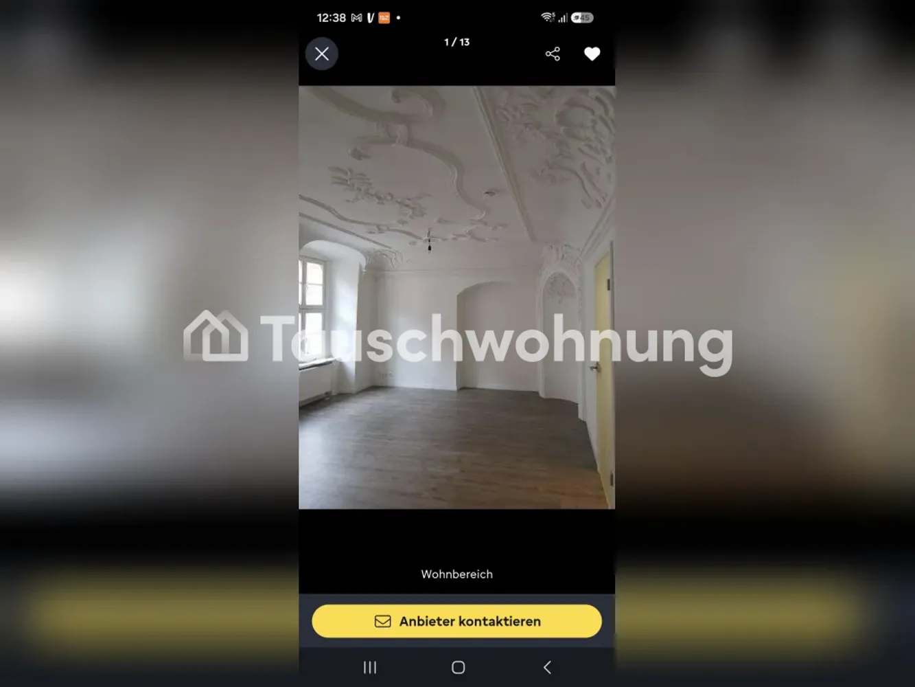 1 Zimmer Wohnung mit 50 m² in Erfurt – Bild 1