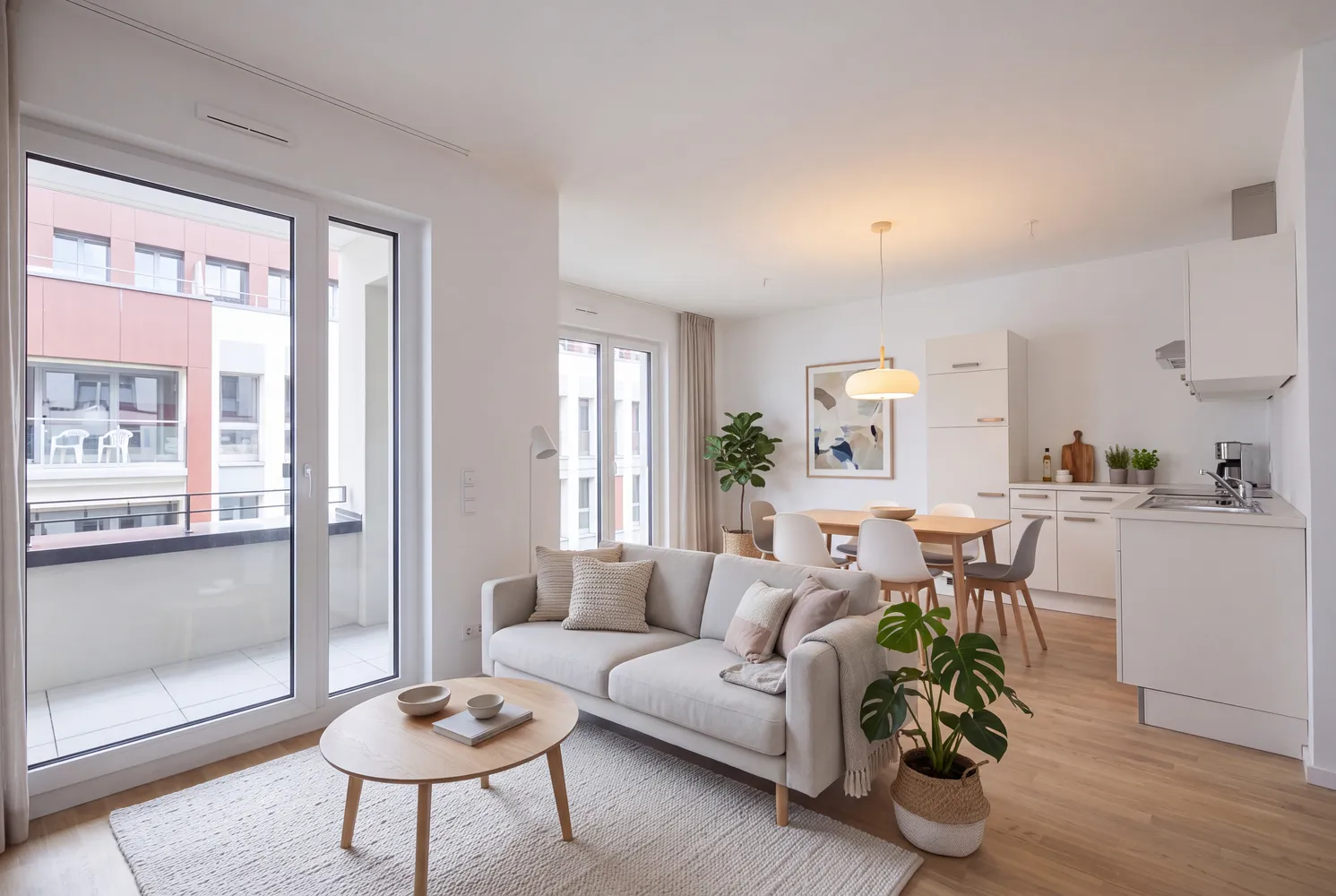 1 room apartment with 40 m² in Darmstadt – Photo 1