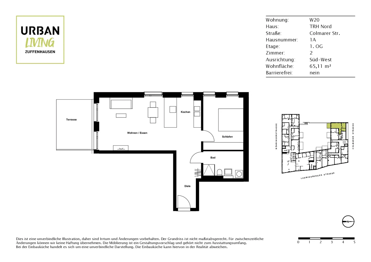 2 Zimmer Wohnung mit 66 m² in Stuttgart – Bild 5