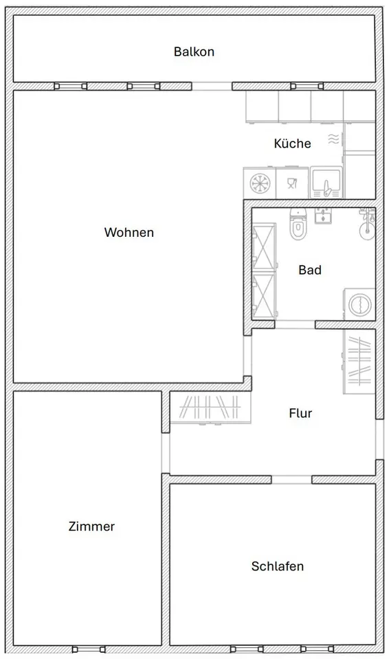 3 Zimmer Wohnung mit 64 m² in Dresden – Bild 6