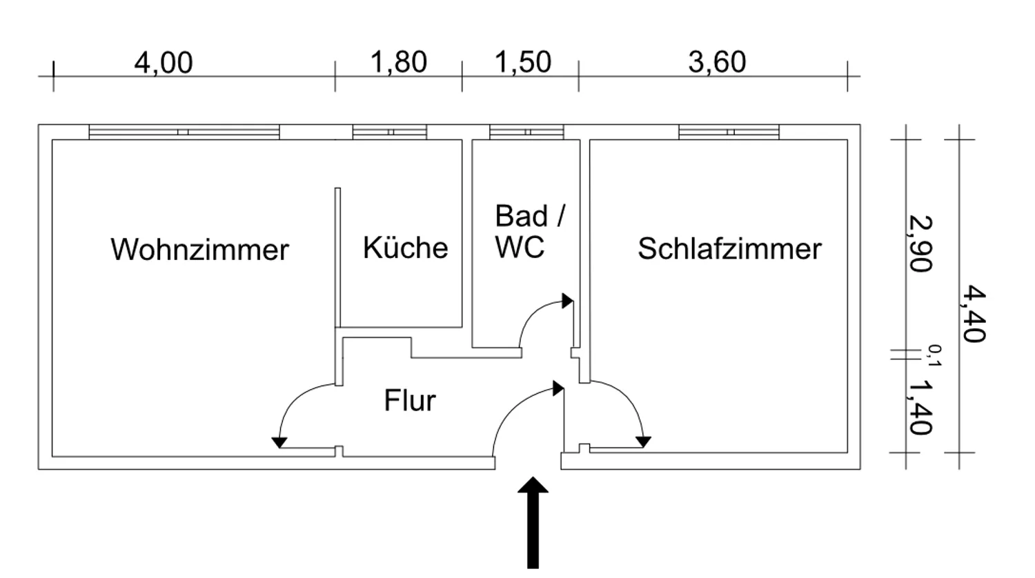 2 Zimmer Wohnung mit 48 m² in Dortmund – Bild 8