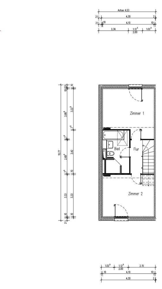 3 Zimmer Haus mit 81 m² in Frankfurt am Main – Bild 4