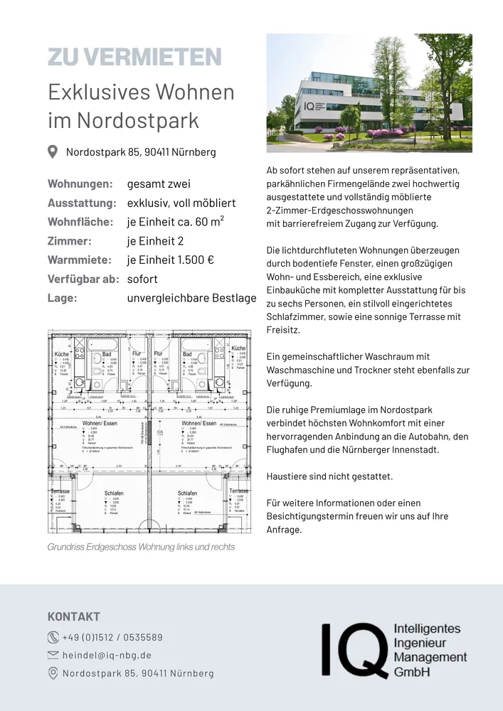 3 Zimmer Wohnung mit 60 m² in Nürnberg – Bild 3