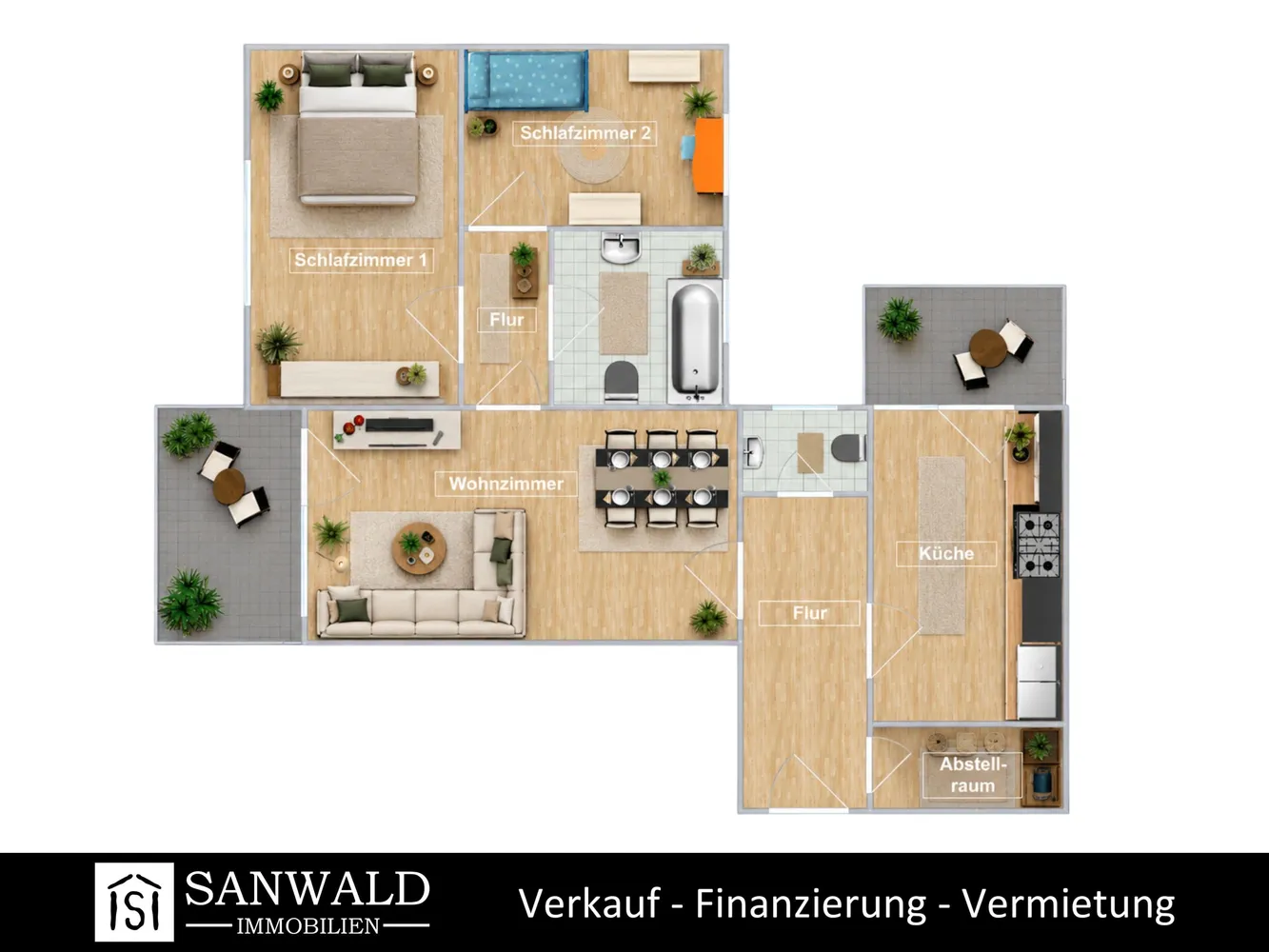 4 Zimmer Wohnung mit 81 m² in Bochum – Bild 9