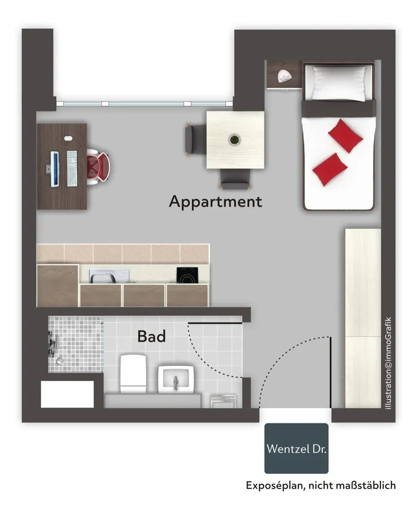 1 Zimmer Wohnung mit 21 m² in Leipzig – Bild 9