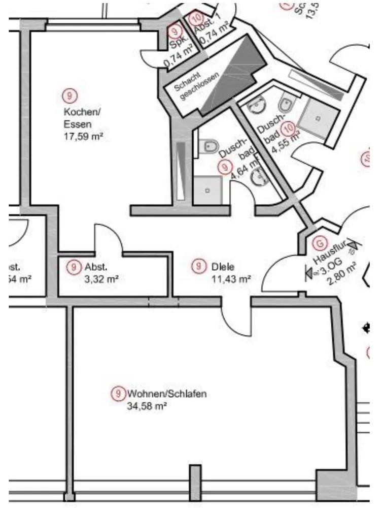 2 Zimmer Wohnung mit 72 m² in Koblenz – Bild 4