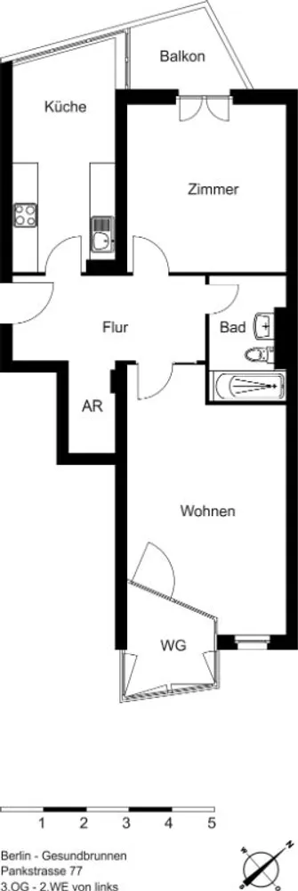 2 Zimmer Wohnung mit 67 m² in Berlin – Bild 5