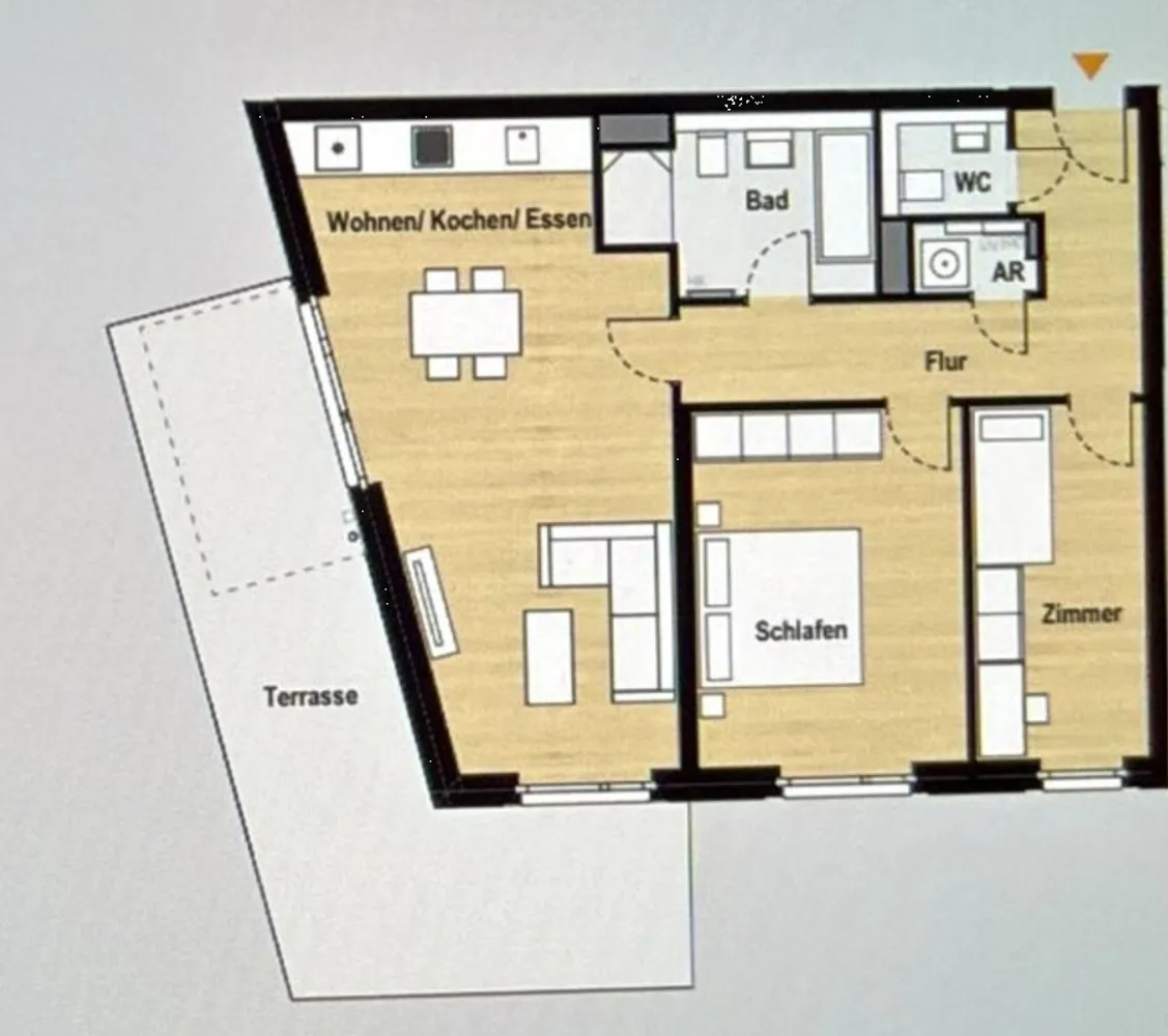 3 Zimmer Wohnung mit 95 m² in Hamburg – Bild 2