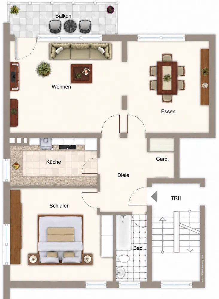 3 Zimmer Wohnung mit 83 m² in Dortmund – Bild 10