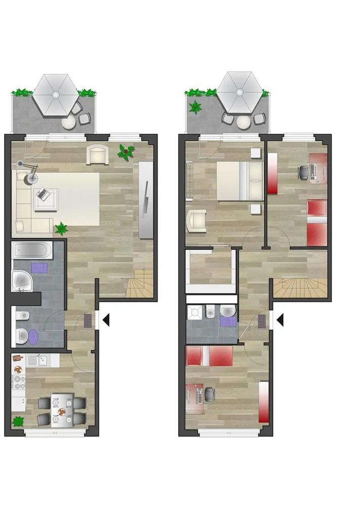 4 room apartment with 108 m² in Chemnitz – Photo 9
