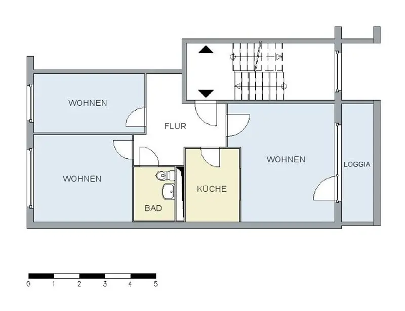 3 room apartment with 63 m² in Neubrandenburg – Photo 4