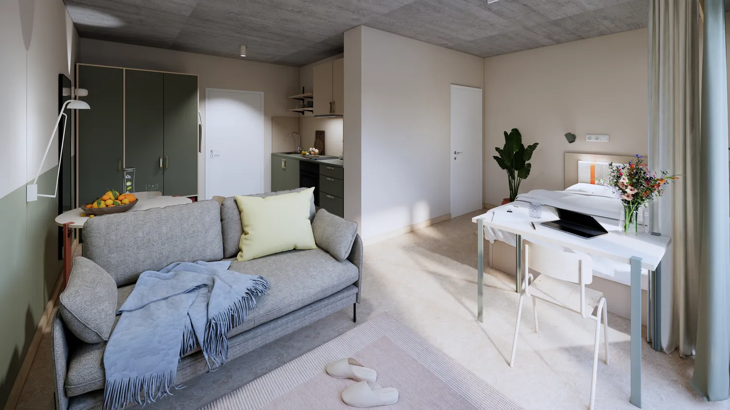 1 Zimmer Wohnung mit 31 m² in Hamburg – Bild 1