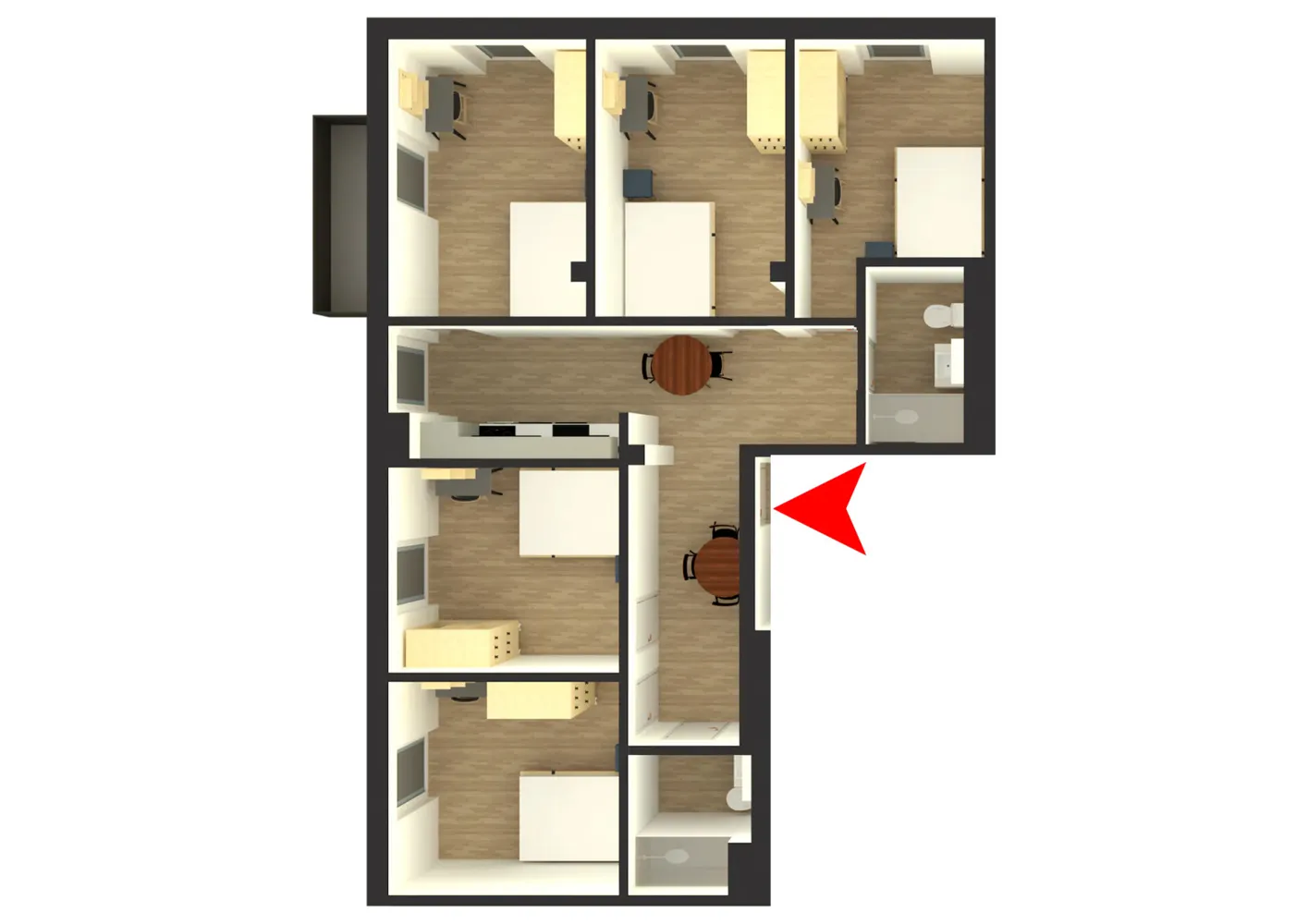 Shared room with 11 m² in Berlin – Photo 5