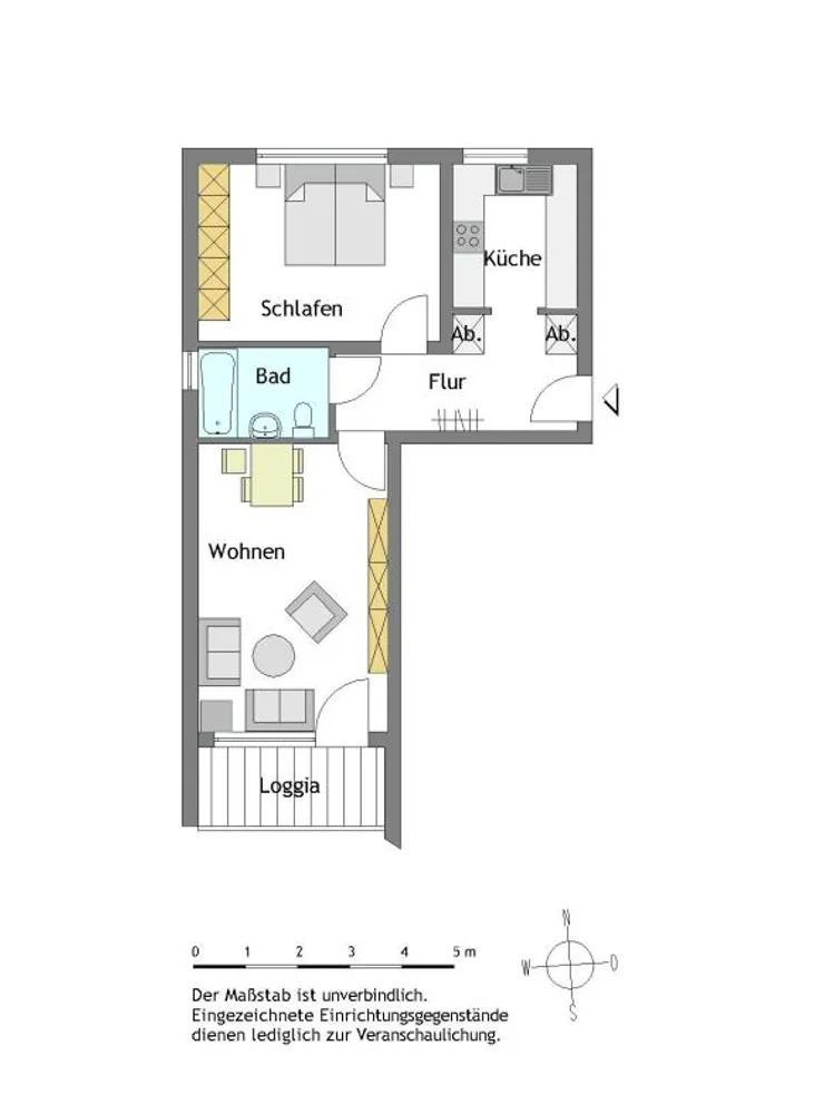 2 Zimmer Wohnung mit 57 m² in Mülheim an der Ruhr – Bild 2