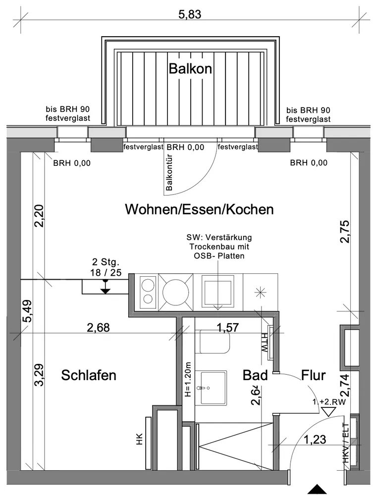 1 Zimmer Wohnung mit 33 m² in Berlin – Bild 9