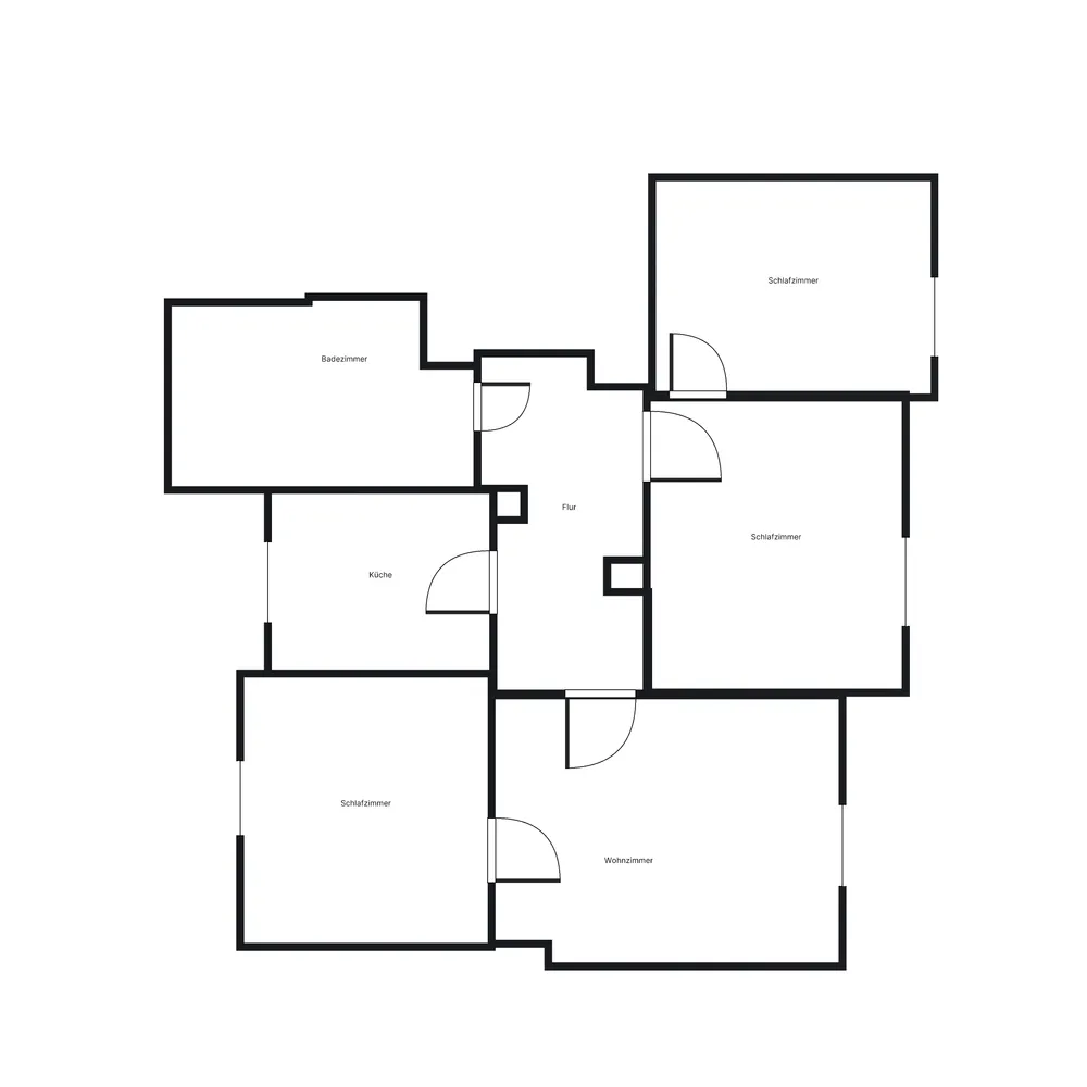 4 Zimmer Wohnung mit 54 m² in Hannover – Bild 9