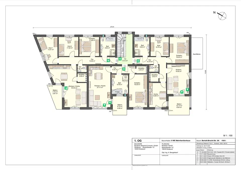 3 Zimmer Wohnung mit 94 m² in Stralsund – Bild 5