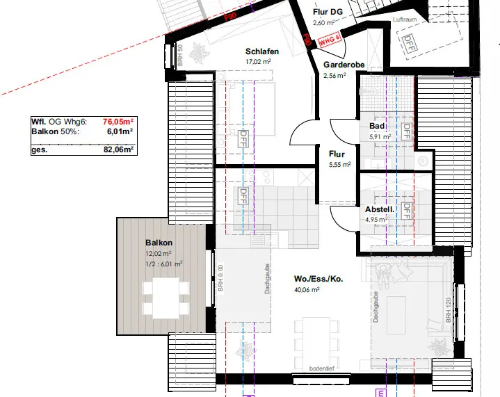2 Zimmer Wohnung mit 82 m² in Rheine – Bild 9