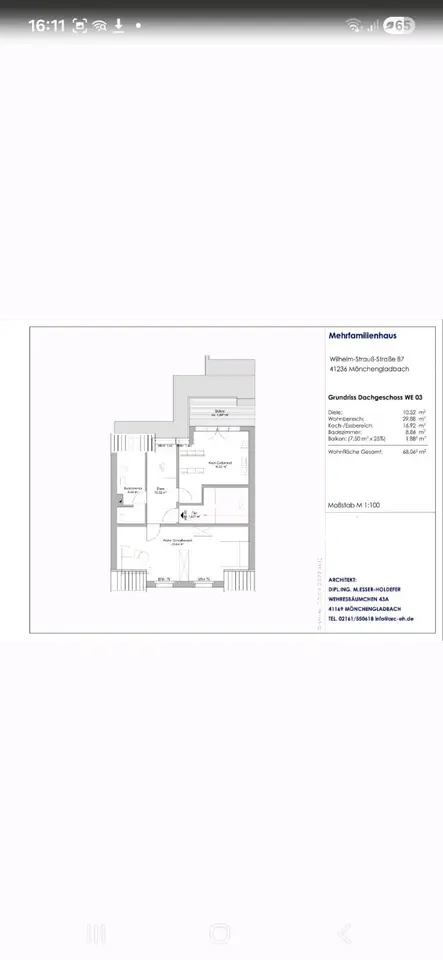 2 Zimmer Wohnung mit 65 m² in Mönchengladbach – Bild 5