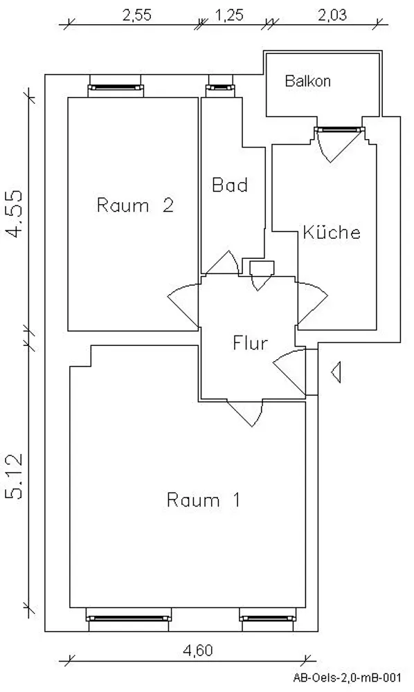 2 Zimmer Wohnung mit 50 m² in Leipzig – Bild 2