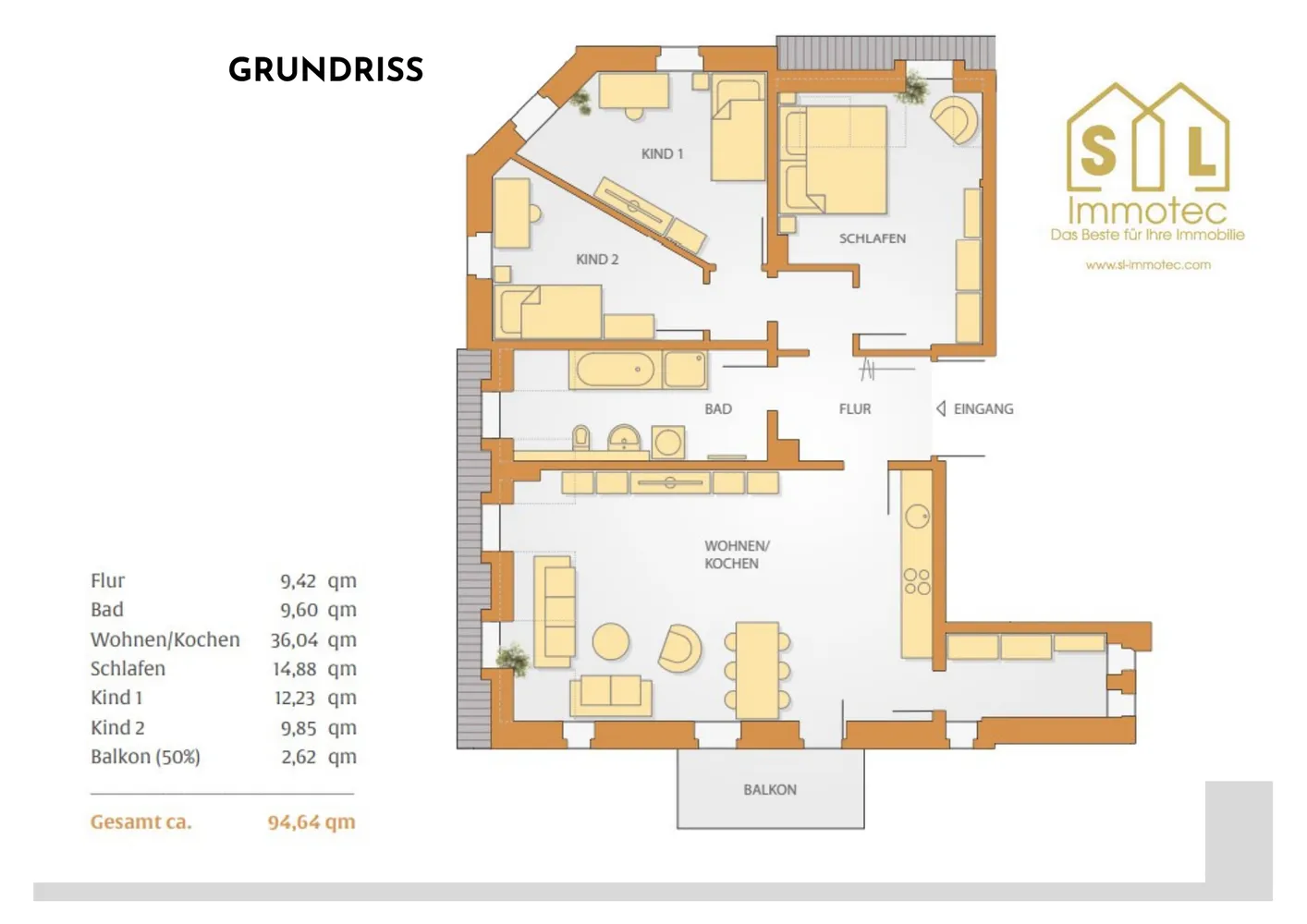 4 Zimmer Wohnung mit 95 m² in Chemnitz – Bild 4