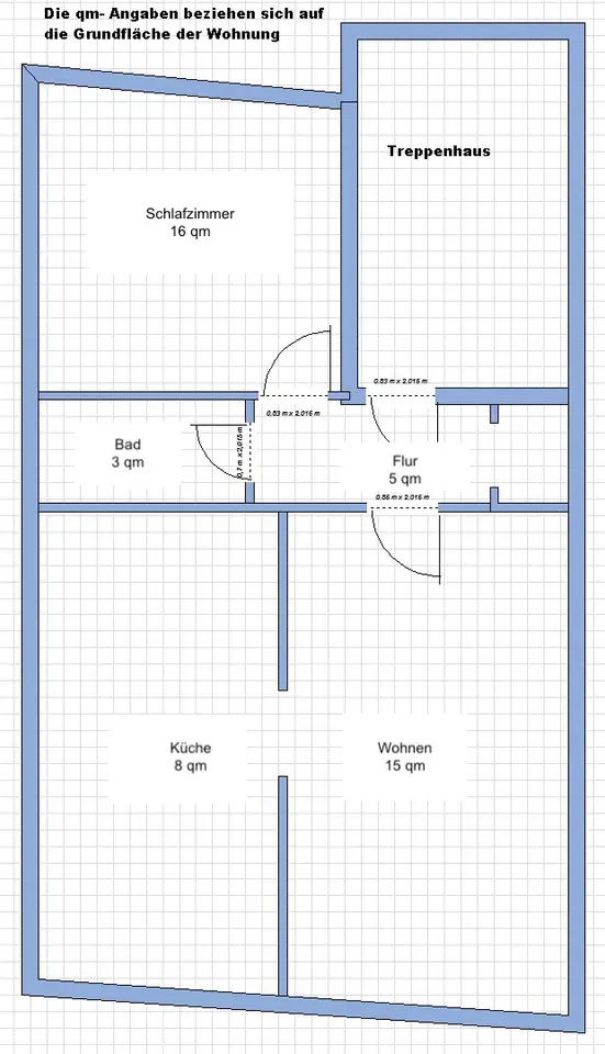 3 Zimmer Wohnung mit 47 m² in Trier – Bild 5