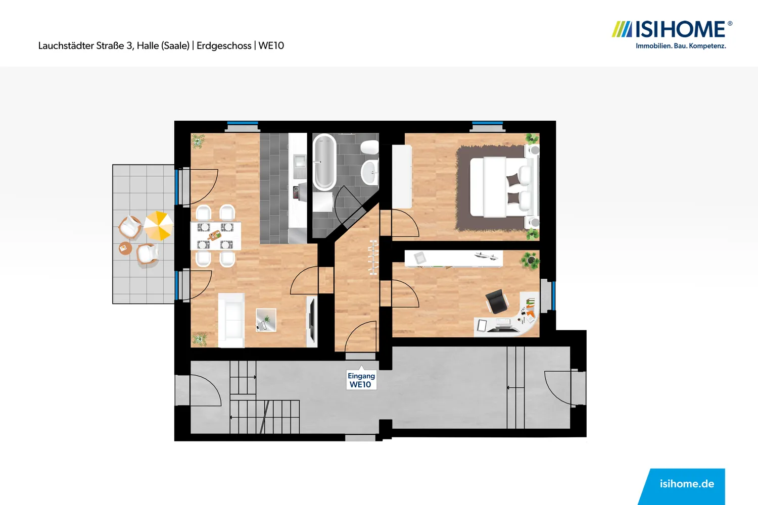 3 Zimmer Wohnung mit 73 m² in Halle (Saale) – Bild 5