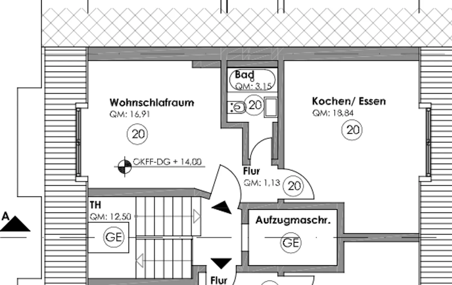 2 Zimmer Wohnung mit 38 m² in Düsseldorf – Bild 7
