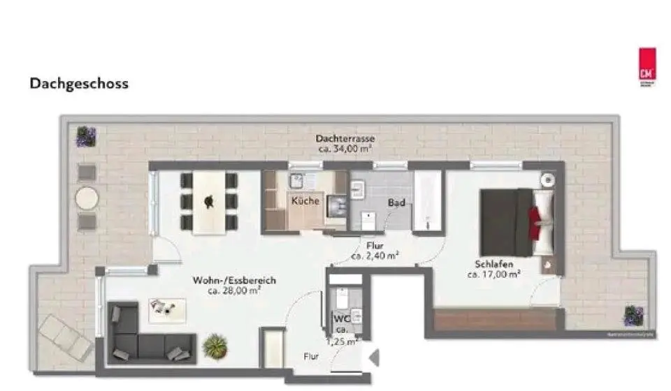 2 Zimmer Wohnung mit 77 m² in Dresden – Bild 8