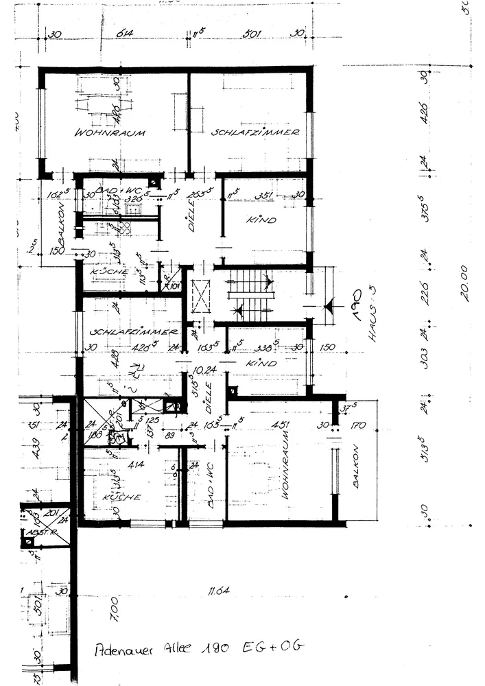 3 Zimmer Wohnung mit 86 m² in Aachen – Bild 2