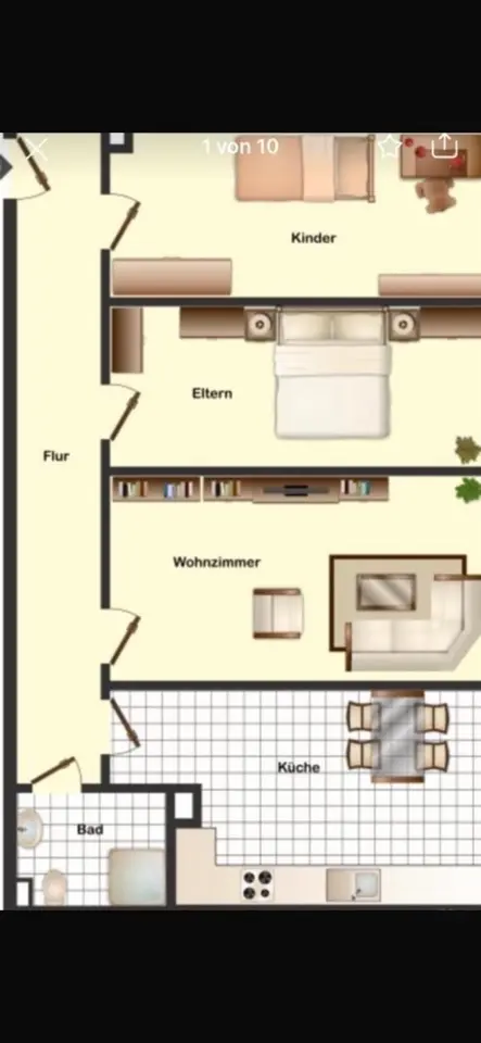 3 Zimmer Wohnung mit 85 m² in Riesa – Bild 5