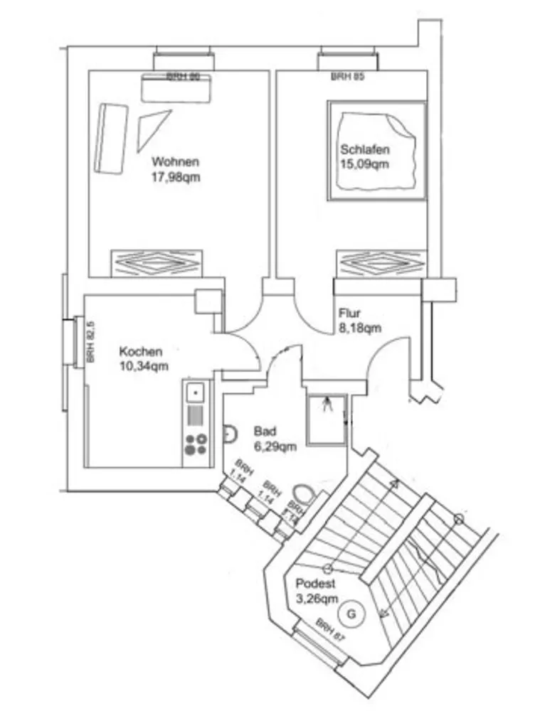 2 Zimmer Wohnung mit 58 m² in Dresden – Bild 10