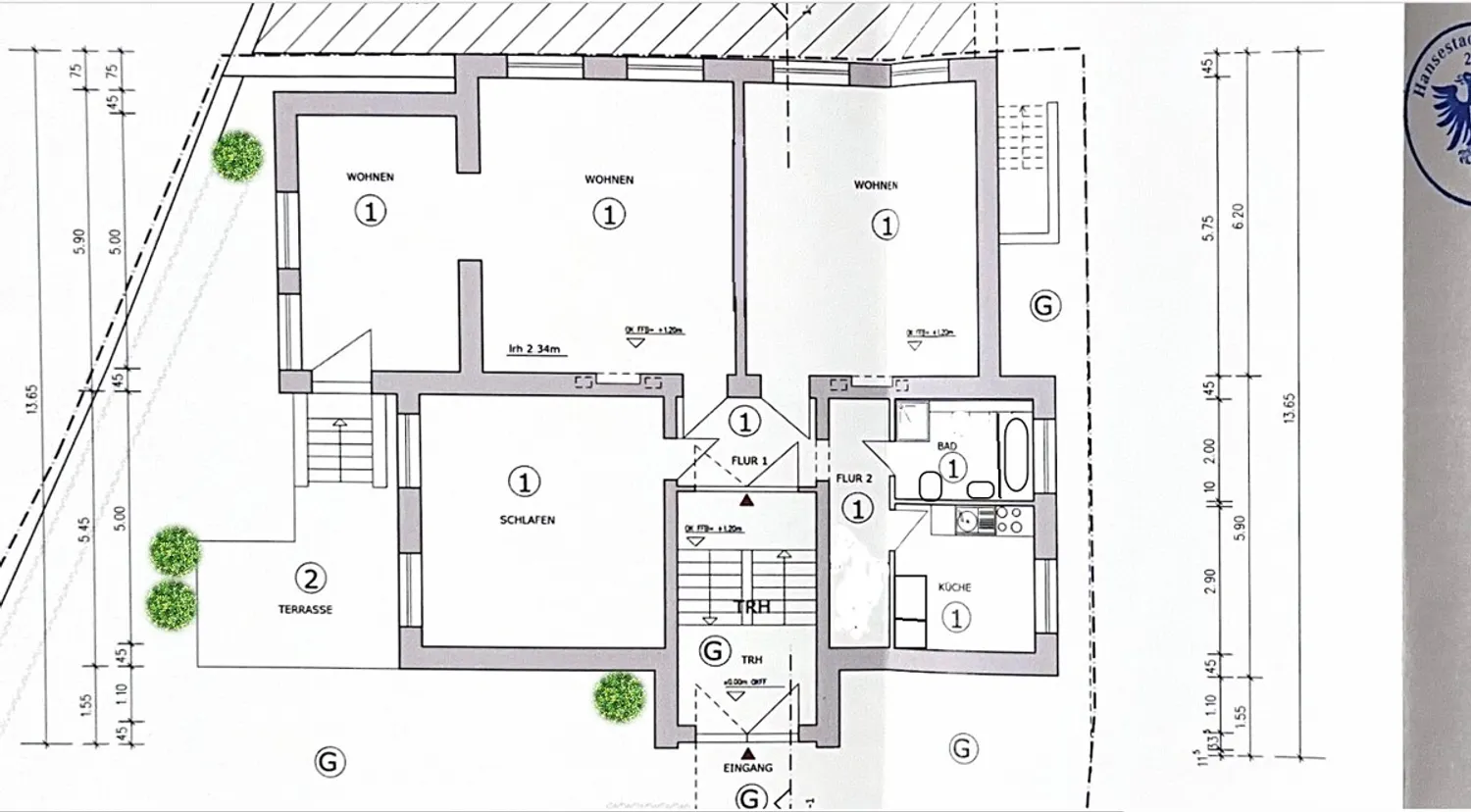 3 Zimmer Wohnung mit 131 m² in Lübeck – Bild 9