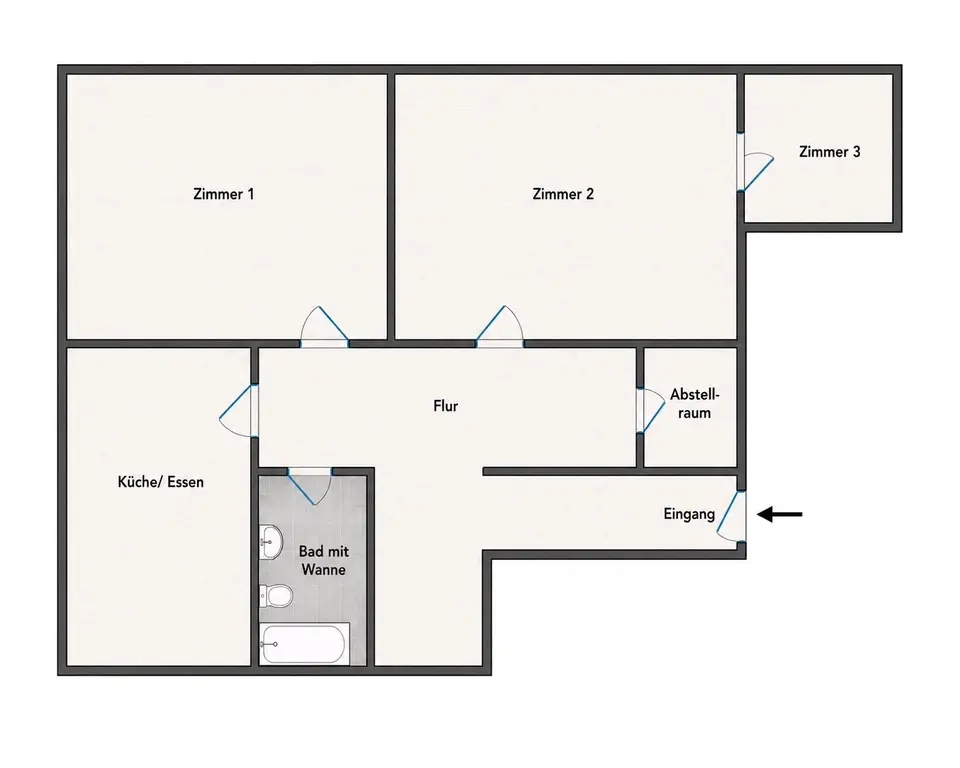 4 Zimmer Wohnung mit 84 m² in Dresden – Bild 9